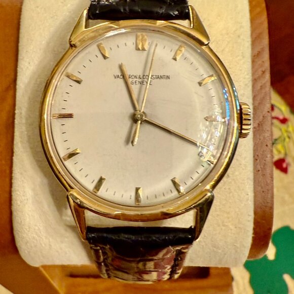 Vacheron & Constantin 1950's Vintage Mens RARE Ref. 4990 Dress Watch18K G-VCCase - Picture 13 of 16